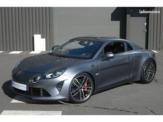 alpine a110 s 300 cv 6890 kms gris tonnerre baquets sabelt pack int microfibre étendu pack hifi focal apple car play jante 18 gt race frein performance étrier o