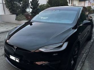 tesla model x plaid, 1020ps, 6-sitzer, yoke, 8-fach bereift