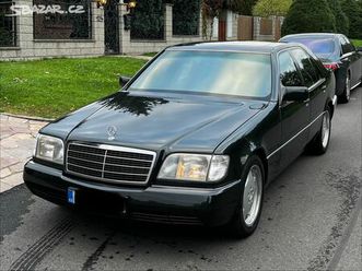 mercedes-benz s500 w140 1993 perfektní stav