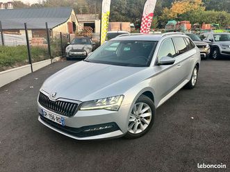 skoda superb combi 2.0 tdi 150 ch scr business dsg7 gps - camera - apple carplay android auto - jantes alu 17