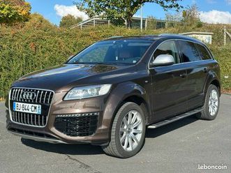 audi q7 6.0 v12 tdi 2009 marron intérieur extérieur une vraie rareté