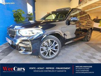 bmw x3 2.0 i 185 f97 mhev hybrid m-sport xdrive bva - garantie 12 mois
