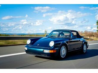 porsche 964 carrera 2 cabriolet c2 911 handschalter amazonasgrün