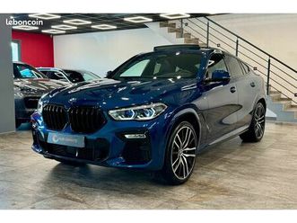 bmw x6 (g06) 40d xdrive 3.0 d 24v mild hybrid 340 cv m sport / toit ouvrant panoramique / carplay / harman kardon / jantes 22’’ / pack ‘’carbone’’ / garantie 12