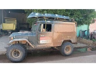 toyota bandeirantes jeep longo cabine toda de fibra