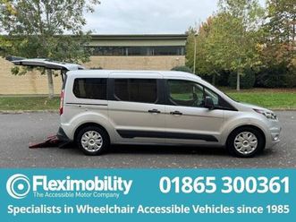 ford grand tourneo connect wheelchair accessible vehicle sf68hrw 5 seats