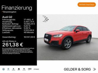 audi q2 35 tfsi design led*eph+*gra*sitzheizung*bt*