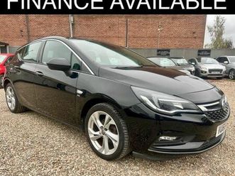 vauxhall astra 1.0i turbo ecotec sri nav euro 6 (start/stop) 5dr