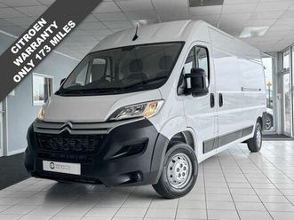 citroen relay 2.2 bluehdi 35 enterprise edition panel van 5dr diesel manual l3 high roof euro 6 (start/stop) (140 ps)