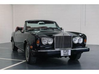 rolls royce corniche convertible