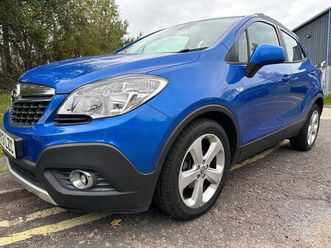 vauxhall mokka 1.6 exclusiv suv 5dr petrol manual 2wd euro 5 (start/stop) (115 ps)