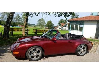 geldanlage carrera 911 porsche 993 cabrio, last edition, top