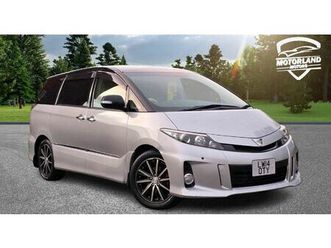toyota estima areas 2.4l petrol auto 7 seats 5 dr