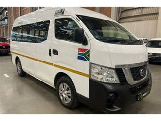 2019 nissan nv350 2.5 16-seat impendulo