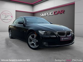 b.m.w. serie 3 328i 3.0l 6 cylindres finition luxe véhicule américain rare en europe cabriolet garantie 12 mois