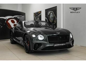 bentley continental gtc 6.0 w12 first edition