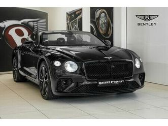 bentley continental gtc w12