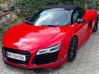 r8 spyder 5,2 fsi quattro r-tronic
