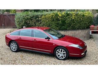 2009 citroen c6 rouge foncé automatique, 6 vitesses condu...