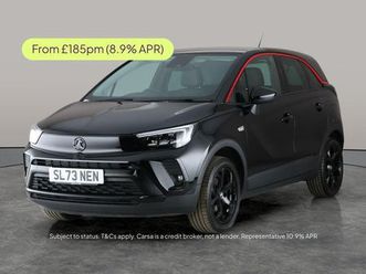 vauxhall crossland 1.2 turbo gs suv 5dr petrol manual euro 6 (start/stop) (110 ps)