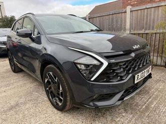 2022 kia sportage 1.6 t-gdi gt-line suv 5dr petrol manual euro 6 (start/stop) (148 bhp) estate petrol ma...