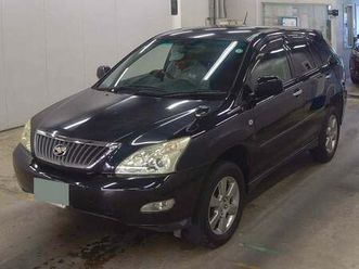 toyota harrier 2.4l v4 petrol / 240g l pkg alcantara selection / dvd camera / 4wd / 2011
