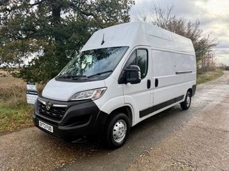 2022 72 vauxhall movano 2.2 cdti 3500 biturbo dynamic fwd l3 h3 euro 6 140 bhp *