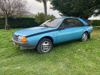 renault fuego 2.0l gtx - 1981