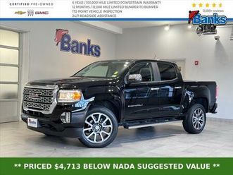 2021 gmc canyon denali