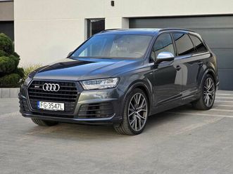 audi sq7 quatro tiptronic s line 4.0 tdi v8t 435 km skwierzyna • olx.pl