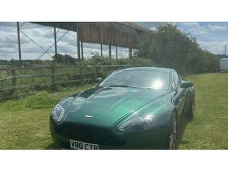 2006 aston martin v8 vantage vert manuel, 6 vitesses cond...