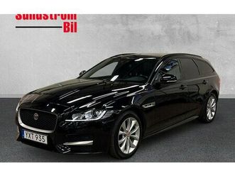 jaguar xf 2.0d r-sport värmare vinterhjul sportbrake aut