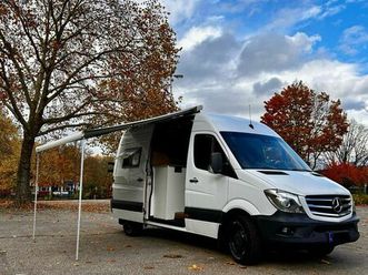 mercedes sprinter campervan wohnmobil zulassung