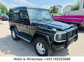 mercedes-benz g 500 v8 kurz 3-trg.*automatik/leder/memory/shz