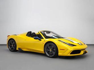 2015 ferrari 458 speciale aperta