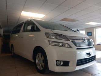 2012 toyota vellfire 2.4 automatic luxury people carrier mpv petrol automatic