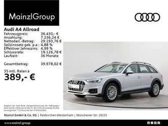 audi a4 allroad 45 tfsi quattro s tronic ahk kam. nav