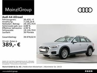 audi a4 allroad 45 tfsi quattro s tronic ahk kam. nav