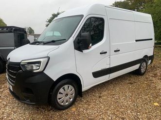 2022 renault master mm35 energy 2.3 dci 150 business+ medium roof van panel van diesel manual
