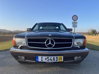 mercedes-benz w 126 560sec! garantált km! 100%-ban rozsdamentes eredeti állapot!