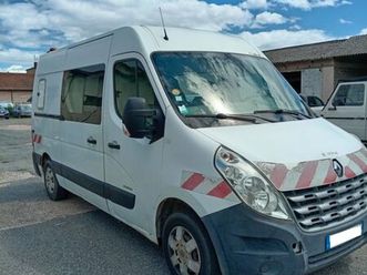 renault master 3 phase 1 cabine approfondie 7 places 2.3 dci 125 cv année 2011 possibilité lot pro-export