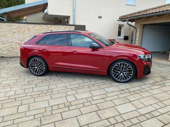 audi sq8 mit mwst. facelift chilli rot garantie 8 zylinder