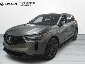 2023 acura rdx a-spec and advance packages