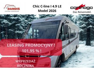 carthago chic c-line i 4.9 le model 2026, mercedes, automat 170km, alde, 4