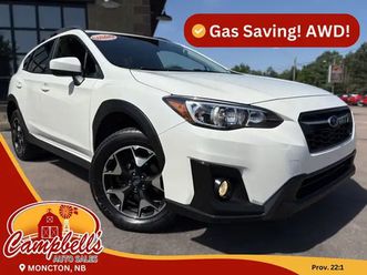 2019 subaru crosstrek touring awd! backup camera! htd. seats!