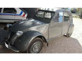 1953 citroen 2cv gris manuel, 4 vitesses conduite à gauch...