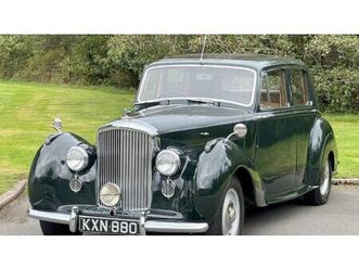 1949 bentley mkvi sports saloon b356fv a vendre