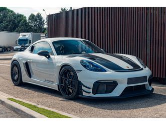 2024 porsche 718 cayman gt4 rs weissach pack - manthey racing upgrades