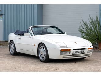 1992 porsche 944 s2 cabriolet - manual