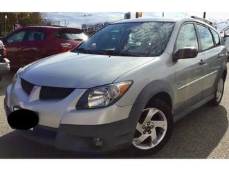 2004 pontiac vibe (toyota matrix) silver super lows kms records